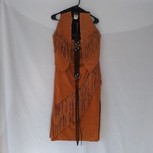 *SOLD* Outerwear by Phoenix Matching Fringe Set